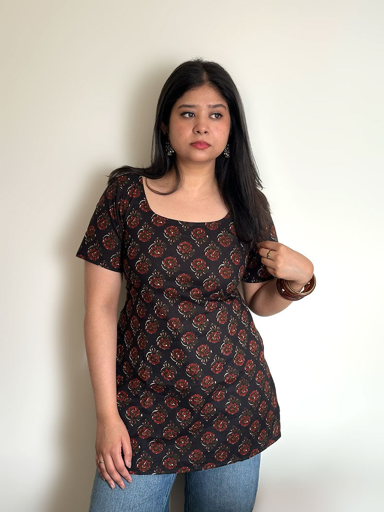 Saanjh Kurti with Corset Back