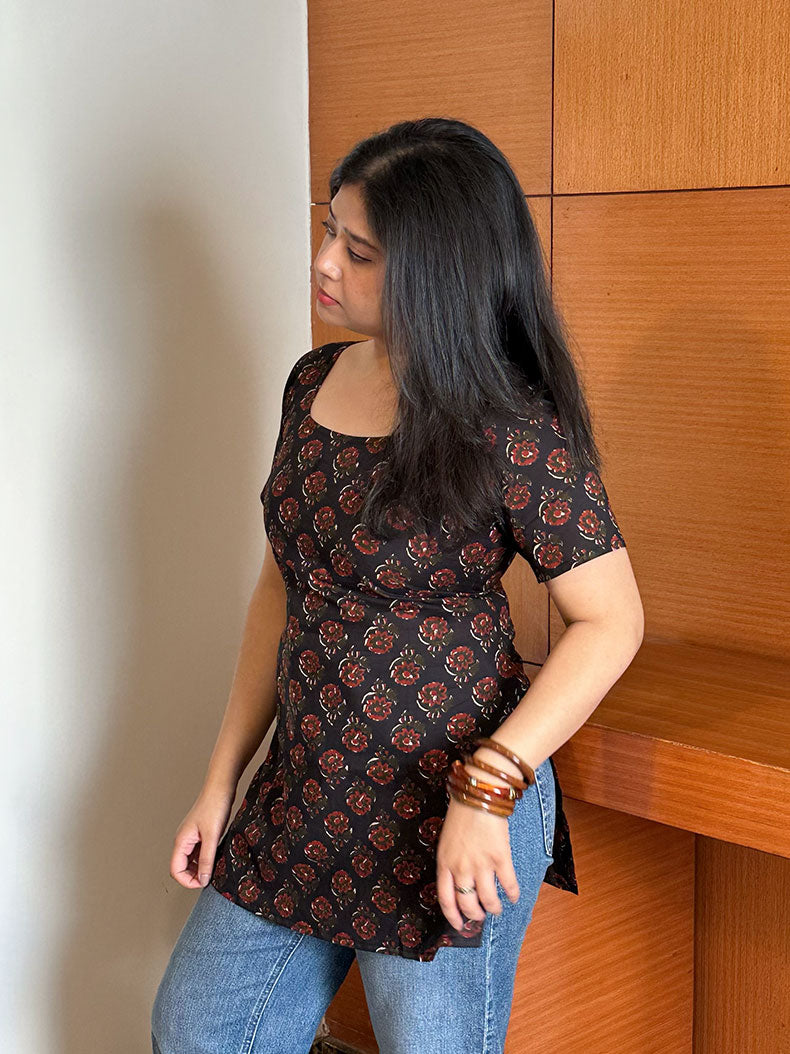 Saanjh Kurti with Corset Back