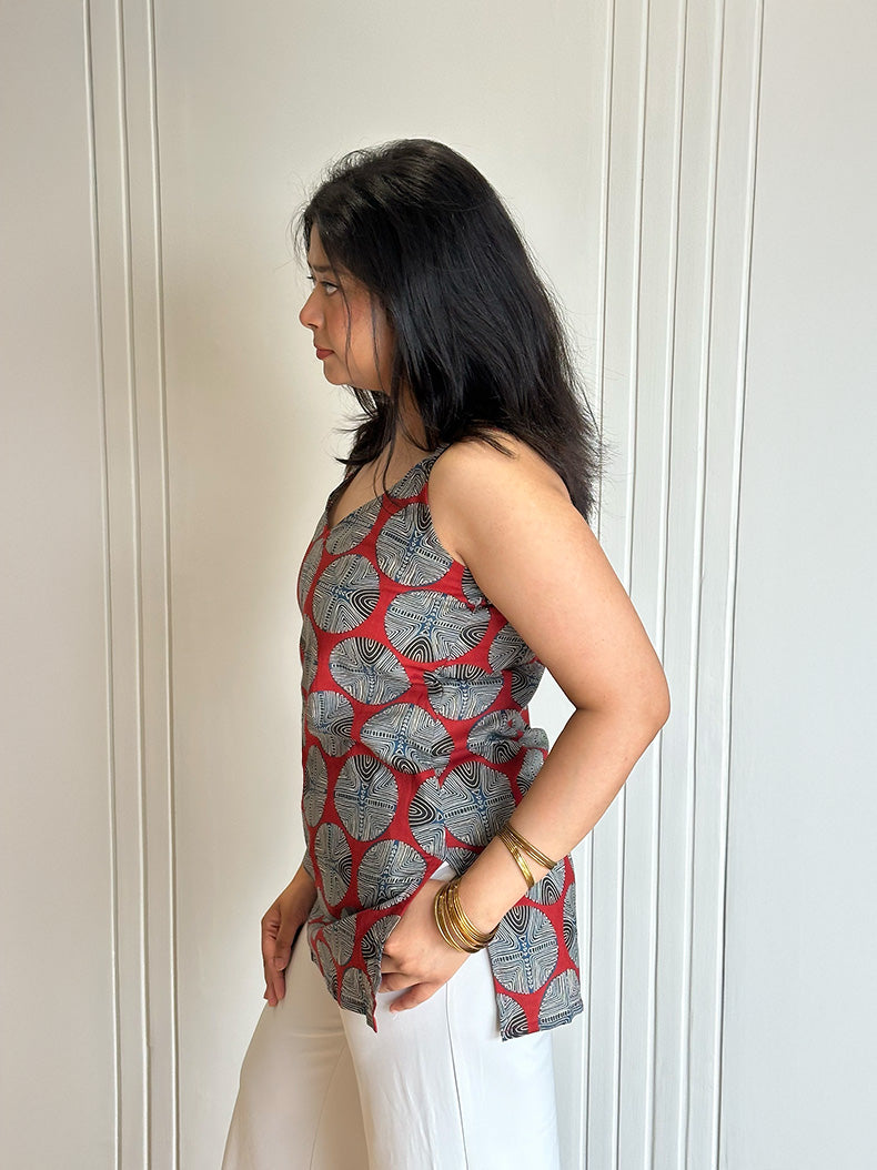Inaya Short Kurti Sleeveless