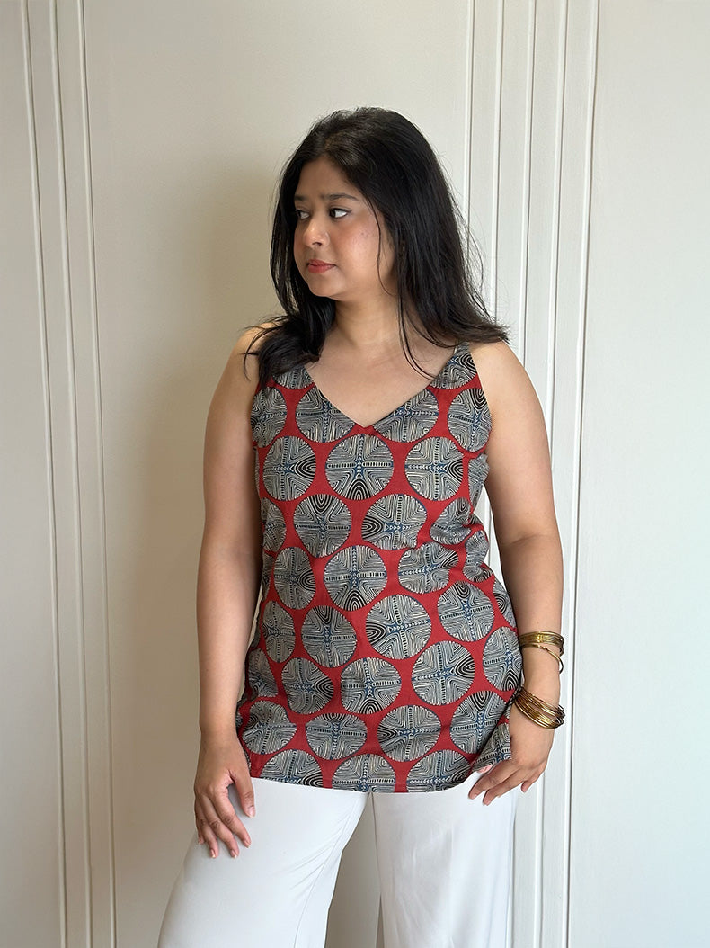 Inaya Short Kurti Sleeveless