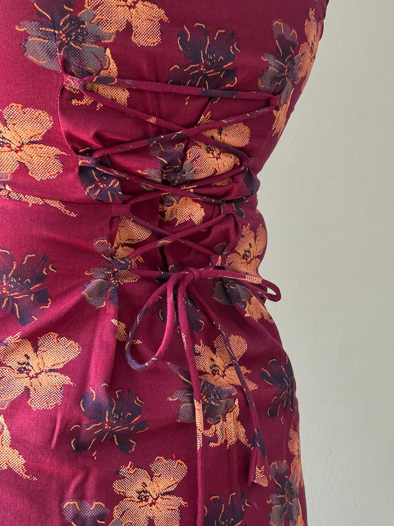 Gul Short Kurti with Corset Back