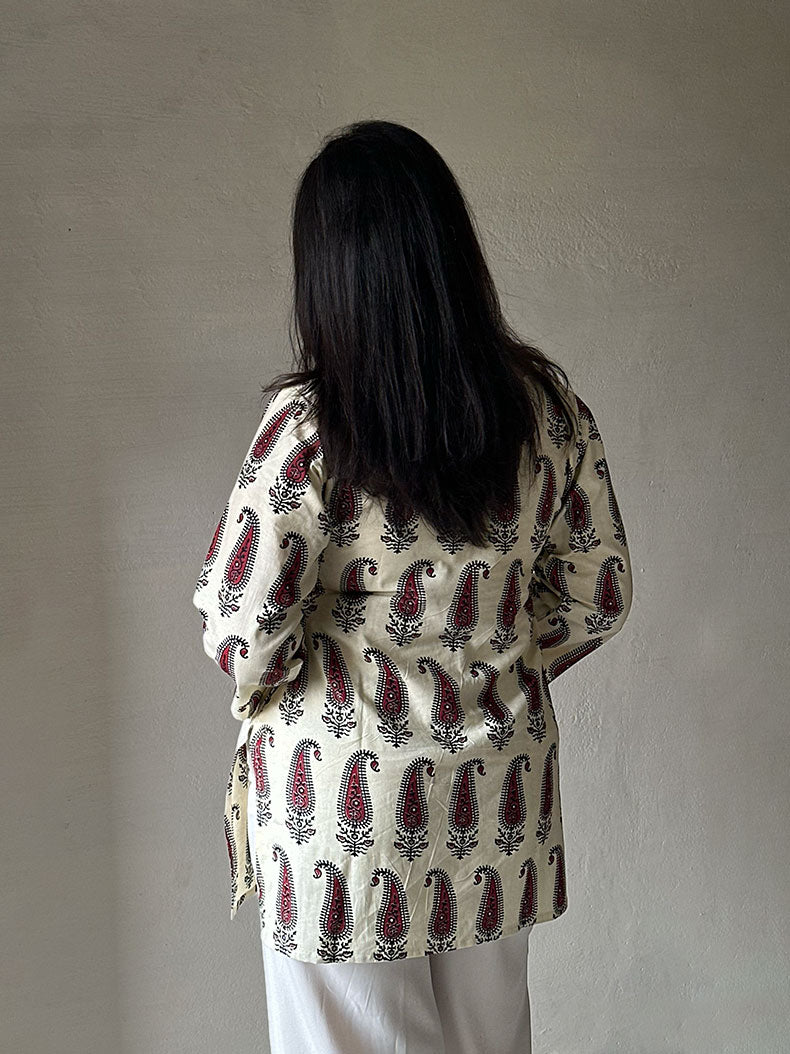 Ivory Short Kurti