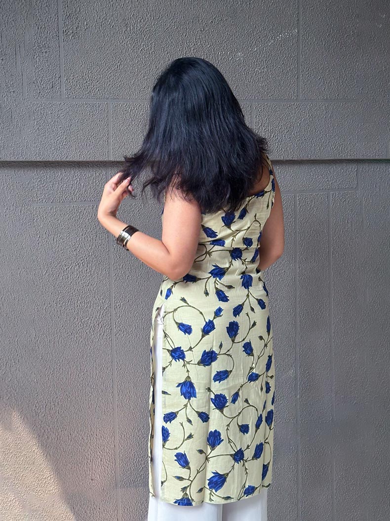 Laila Long Kurti Sleeveless