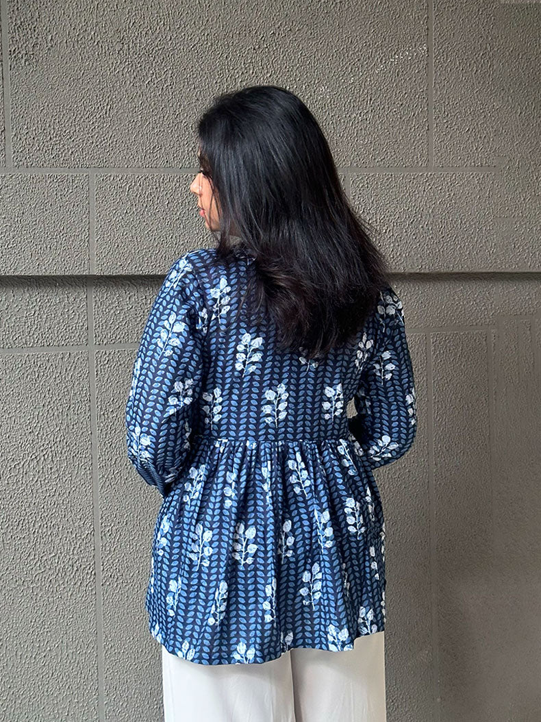 Neelam Peplum Top Full Sleeves