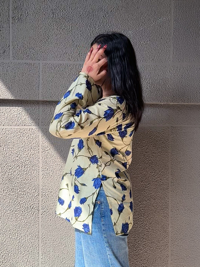 Dahlia Kurti Bell Sleeves