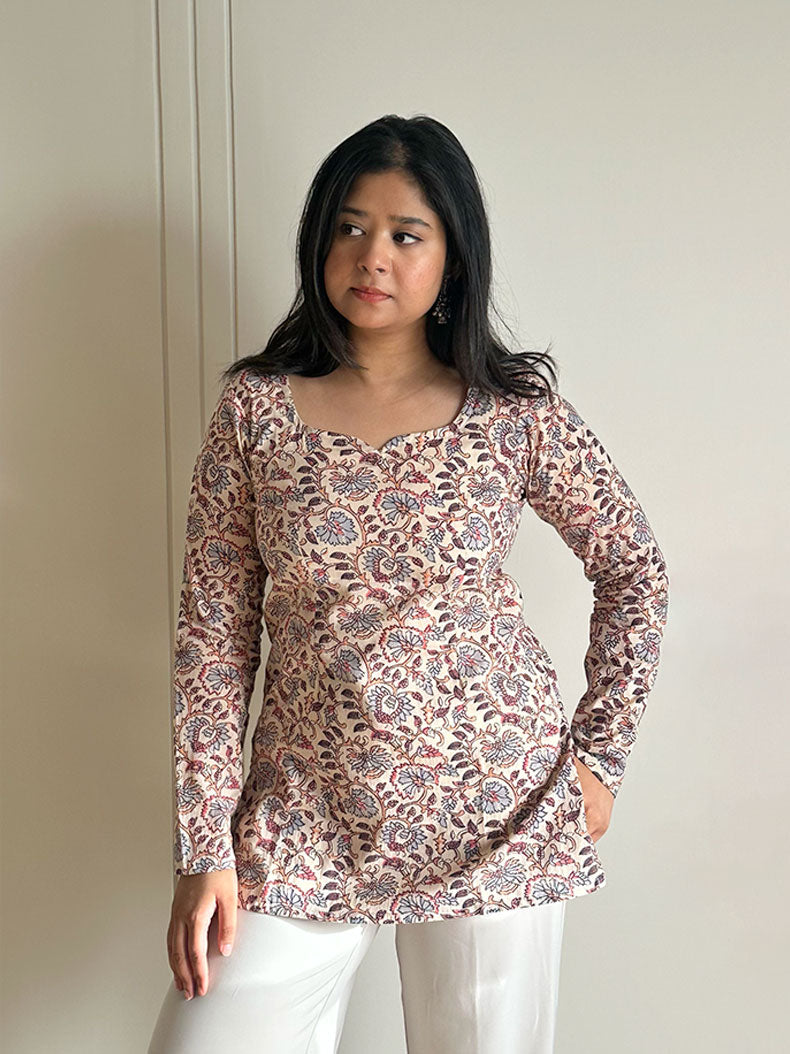 Nargis Full Sleeve Kurti