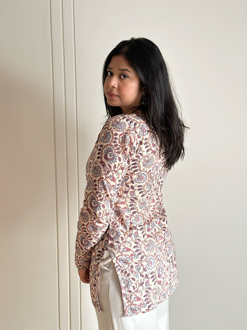 Nargis Full Sleeve Kurti