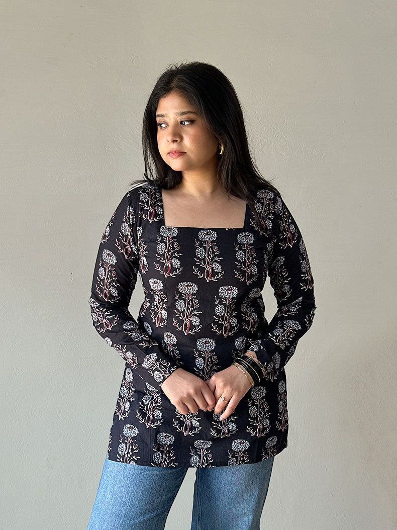Wildflower Full Sleeve Kurti