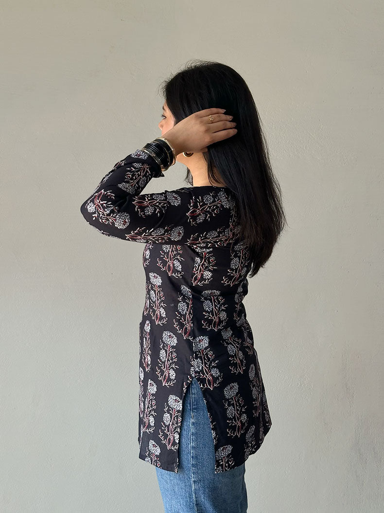 Wildflower Full Sleeve Kurti